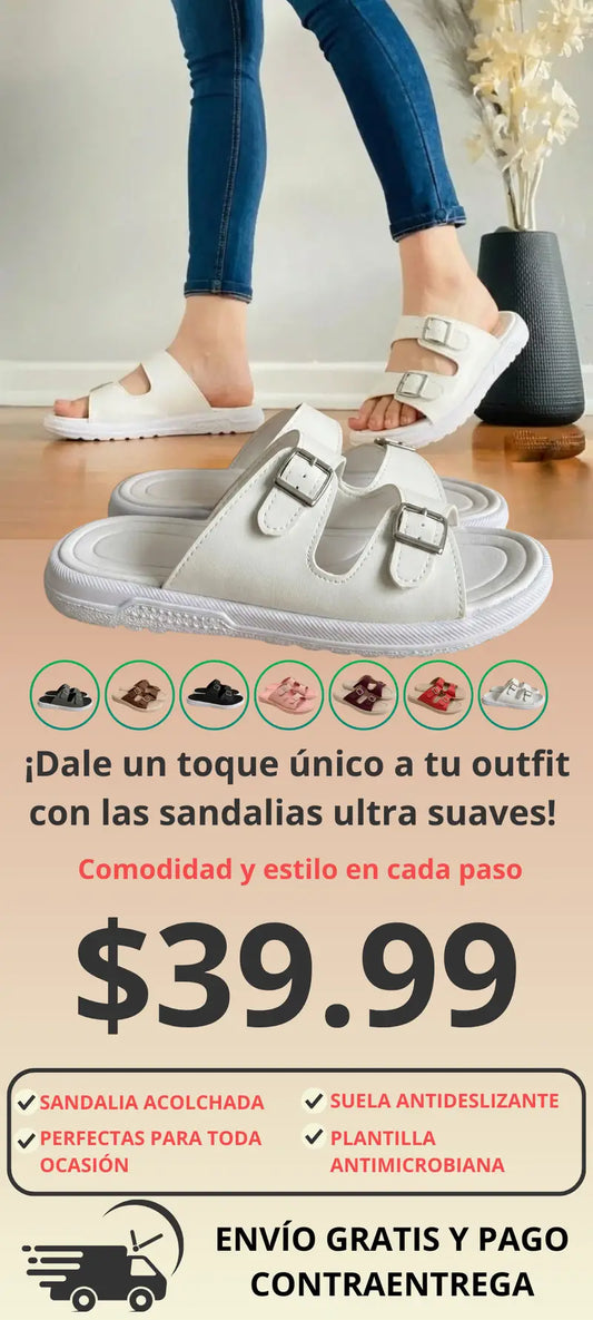 LAS NUEVAS SANDALIAS TOTAL CONFORT- Envío GRATIS + Pago al Recibir 🚚