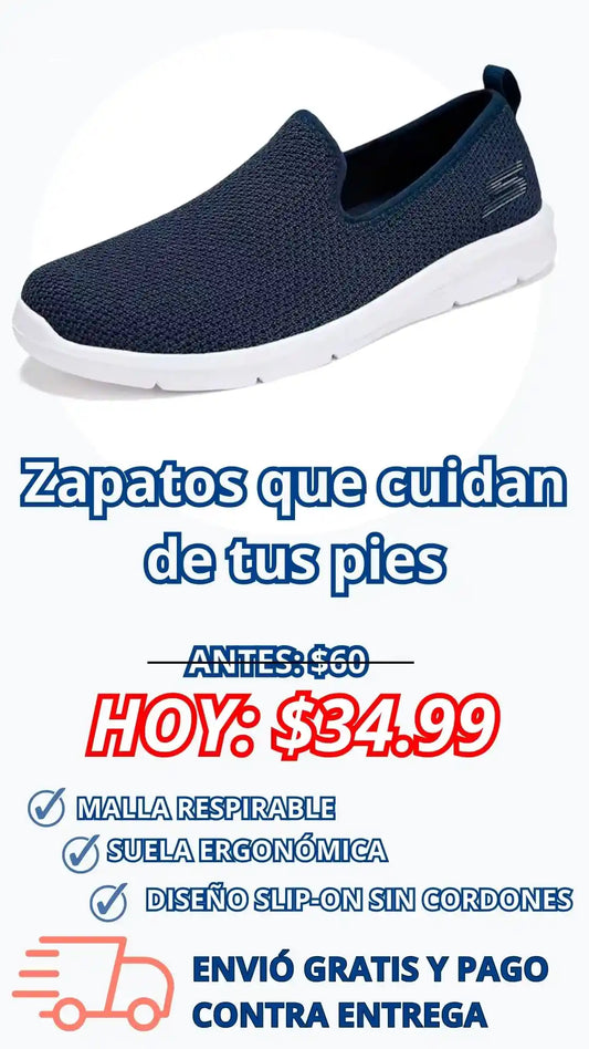 LAS NUEVAS ZAPATILLAS Slip-on sin cordones - Envío GRATIS + Pago al Recibir 🚚