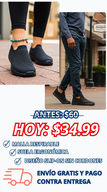ZAPATILLA TIPO SLIP-ON SIN CORDONES- ENVIO GRATIS & PAGO CONTRA ENTREGA