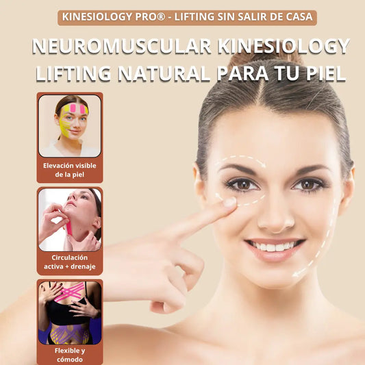 Lifting natural para tu piel - El nuevo Vendaje Neuromuscular Kinee
