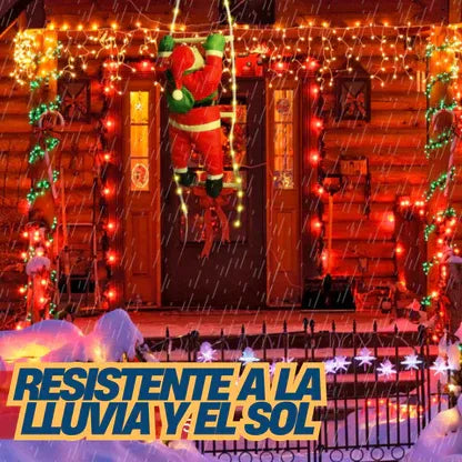 El fantastico  Papa Noel Escalador